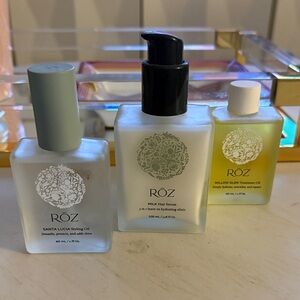 ROZ Hair Oil and Serum trio set